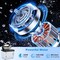 10 Gallon Storage Ice Crusher with Stainless Steel Dual Blades and Waterproof Safety Switch